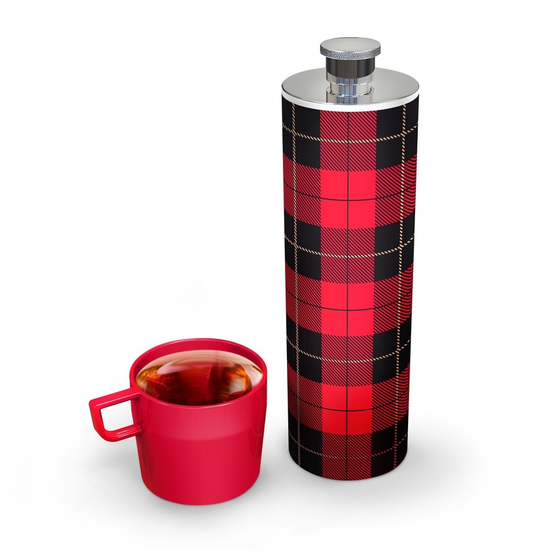 Fred PICNIP Drinks Flask - Red/Black