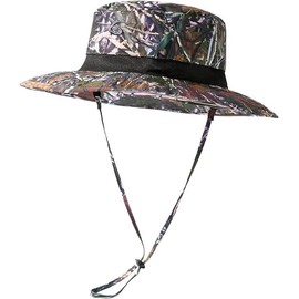 TOP-EX XL/XXL Wide Brim Sun Hat Unisex UPF 50 Waterproof Adjustable Breathable Outdoor Adventure Hiking Fishing Safari Easy Packable, 89026_Camouflage, L-XL