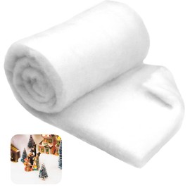 Hopton Watte Deko Weihnachten, Schneematte Deko, Schneewatte, Kunstschnee Matte, Schneewatte Deko, Künstlicher Schnee für Weihnachtsdekorationen, Dorf-Displays, Unter Dem Weihnachtsbaum