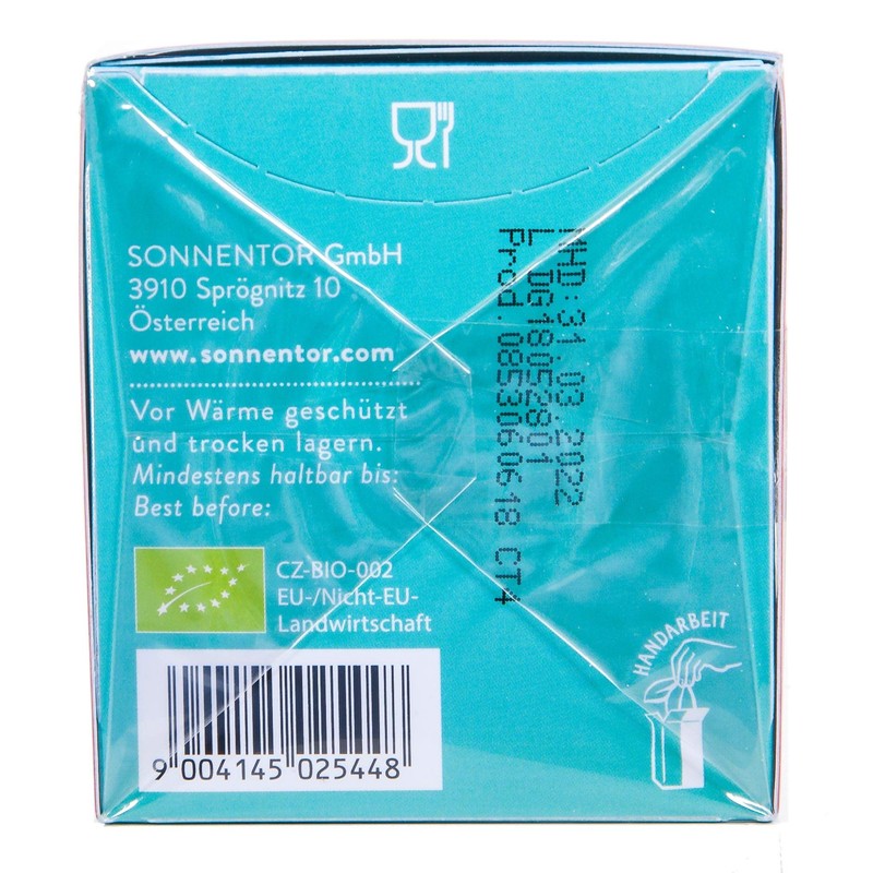 Sonnentor Tea Advent Calendar with 24 Infusion Bags Organic Pack