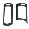 2pcs Air Conditioner Vent Outlet Trim Cover Carbon Fiber Interior