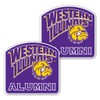 Western Illinois University - Window Decal (Set of 2) -