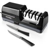 Enutogo Knife Sharpener, Professional 3-Stage Electric Knife Sharpener for Kitchen