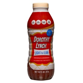 Dorothy Lynch Light & Lean Salad Dressing | Sweet & Spicy | Thick & Creamy | Salads, Dips, Sauces, & Marinades | French Style Condiment | Tangy | Gluten Free | No Trans Fat | USA Made | Combo Pack | 16 oz and 32 oz