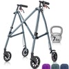 Vive Mobility Lightweight Walker for Seniors - Narrow, Folding Walker