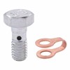 ApplianPar Fuel Return Line Banjo Bolt Copper Gaskets Kit for