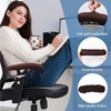 XIEHUZA 2 Pair Office Chair Armrest Covers, Office Removable Arm