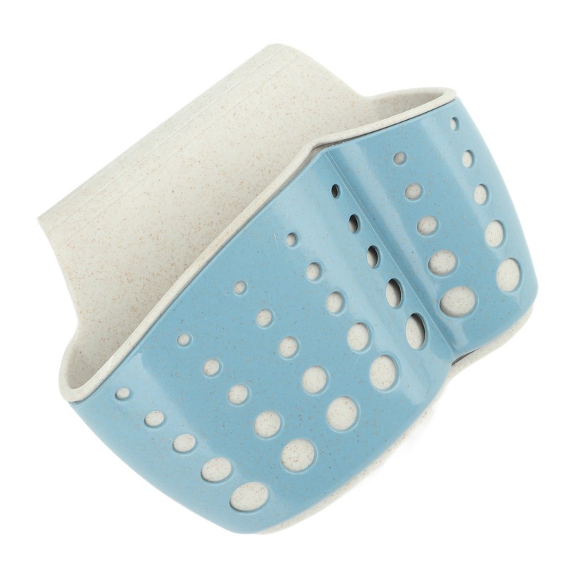 4Pcs Sink Sponge Holder PP 2 Layer Adjustable Strap Soap