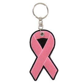 Hot Leathers KCH1056 'Pink Ribbon' Key Chain