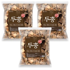 Domestic Euchung tree bark 500g 3 pieces Geopi Euchung / 국산 두충 나무 껍질 500g 3개 거피두충