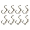 Dorytop 8-Pack Mini Small Hooks Double Hook Jewelry Box Makeup