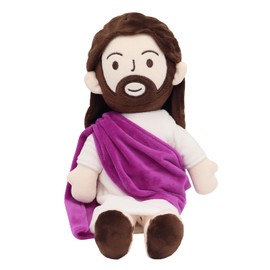 Yelakey Yelakey 13" Jesus Plush Jesus Stuffed Doll Religious Easter Gifts for Kids Party Favors