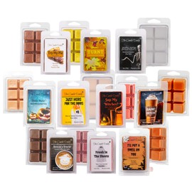 The Candle Daddy Funny Fall 10 Pack - 10 Amazingly Hilarious Autumn Wax Melts - 60 Total Cubes - 20 Total Ounces Home Fragrance