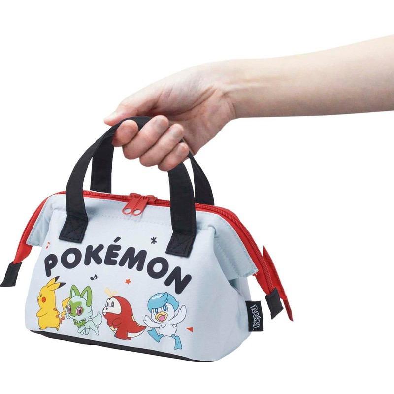 スケーター(Skater) 保冷 ランチバッグ がま口 子供用サイズ 子供弁当箱用 ポケットモンスター KGA0-A