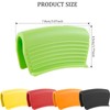 5 Pairs Silicone Handle Holder, High Heat Resistant Silicone Skillet