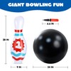 JOYIN Giant Inflatable Bowling Set for Kids and Adults, Christmas