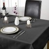 Emma Barclay Chequers - Jacquard Table Cloth in Black -