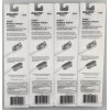 Equate Orbit Brilliant White Optimum Soft Bristle Toothbrush, 4 Pack