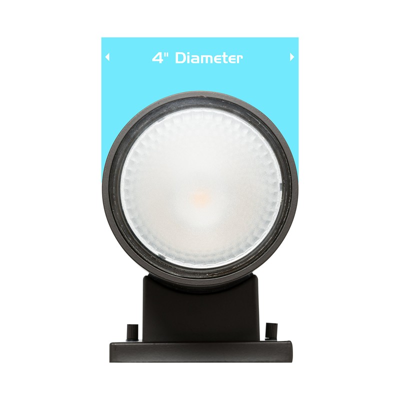 Westgate Lighting Outdoor LED Cylinder Light - Dimmable Up/Down Wall