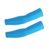 Safer UV Protection Cooling Sports Arm Sleeve (Blue) (L)