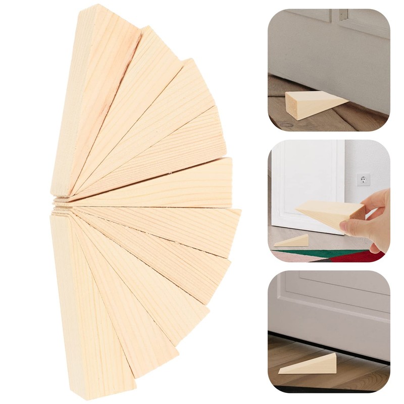 VICASKY 10pcs Door Stopper Nail Punch Door Block Wind Bedroom