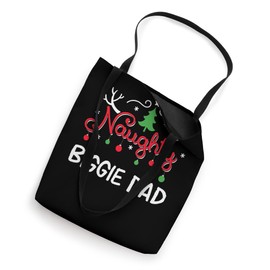 Naughty Biggie Dad Christmas Graphic - Funny Mens Ugly Xmas Tote Bag