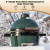 Wooden Handle Replacement, Green Egg Accessories, Compatible with X-Large and