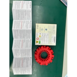 Cawjug Dog Chew Toys for Aggressive Chewers Red