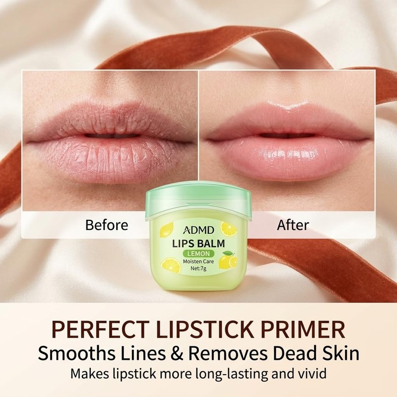 8 Packs Fruit Flavor Mini Lip Balm Set, 8 Pack