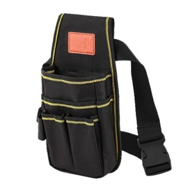 Gativs Tool Bag Waist Bag, Tool Bag with Belt, Multi-Purpose Tool Holder Organiser, Oxford Cloth Belt Bag, Tool Bag with Adjustable Waist Strap, for Electricians Technicians