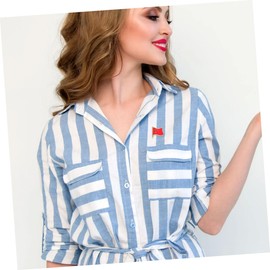 FOMIYES National Flag Shaped Brooch Creative Metal Clothes Badge Red Turkey Design for Festivals Special Occasions Sturdy Pin for Easy Attachment