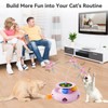 Cat Toys,3 in 1 Automatic Cat Toy,Interactive Cat Toys for