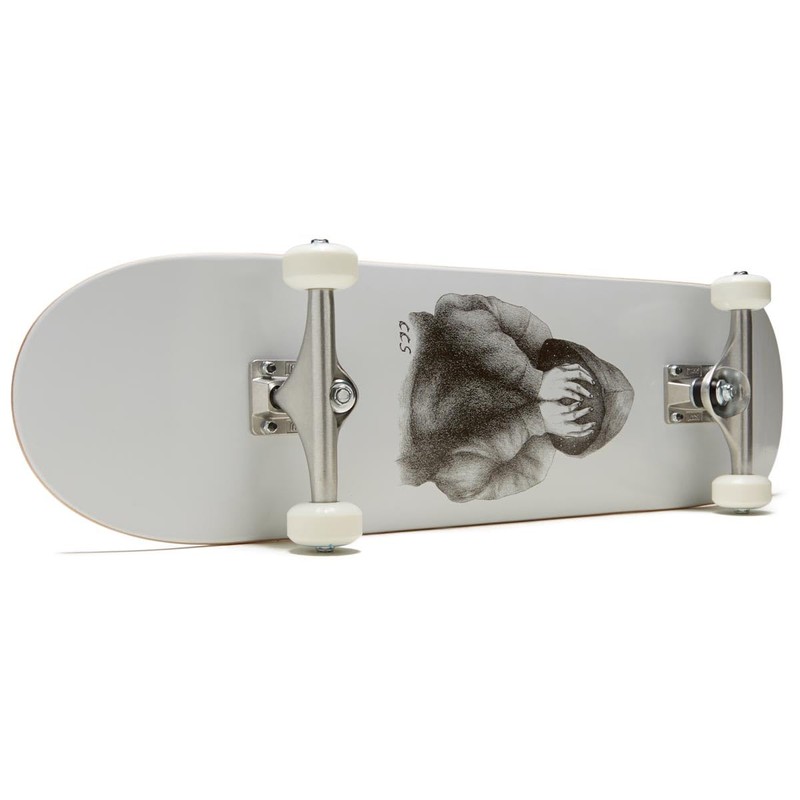 [CCS] Smile on The Surface Skateboard Complete - White -