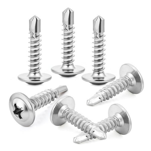 Selbstschneidende Schrauben, 4,2 x 38 mm, 80 Stück, selbstbohrende Schrauben,