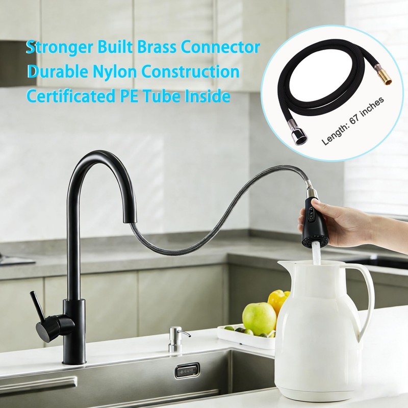 K-1219935-BC Hose Kit for Kohler Pull Down Kitchen Faucet with