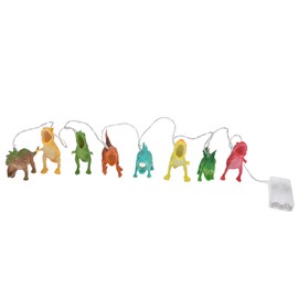 8 LED Dinosaur String Lights Battery Operated String Lights Children Bedroom Cartoon Decorative Lamp for Christmas Birthday