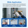 BAOMAIN 2 Pole DIN Rail Fuse Holder, 32A 690V AC