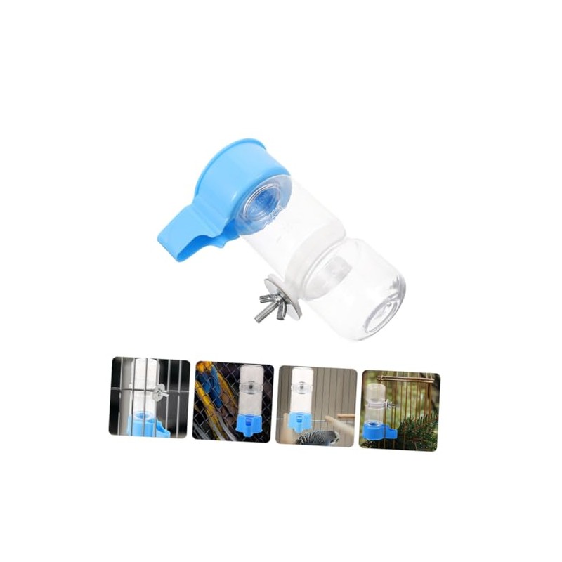 VANZACK Bebedero de Agua Automático para Loros y Hamsters Instalación