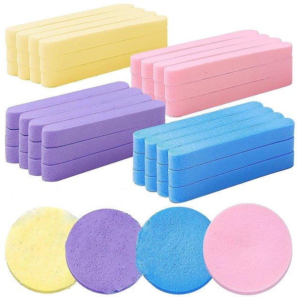144 Pcs Compressed Facial Cleansing Pads, Reusable & Disposable Makeup