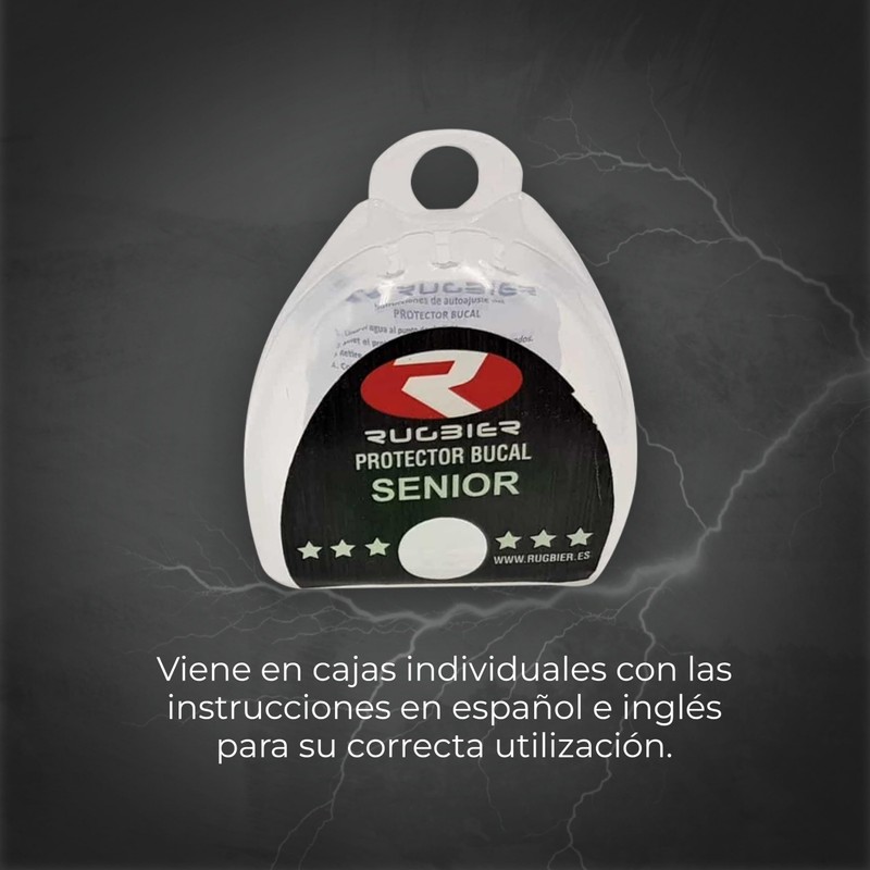 Rugbier Classic Rugby Mouth Guard for Adults and Teens Aged