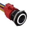 APIELE 10 Amp 22mm Latching Push Button Switch 12V Angel