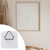 AccEncyc Wall Hangers 20 Pack - Vertical Plate Holders, Adhesive