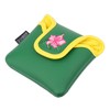 SHABIER Golf Large Mallet Putter Headcover with Flower Design for