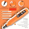 Powerful Mini Cordless Rotary Tool Kit with 5-Speed and USB