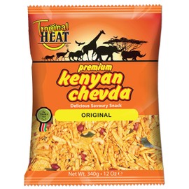 Tropical heat Kenyan chevda - original - 340g - (pack of 2)