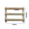 NW 15-Spools Wooden Thread Holder Sewing and Embroidery Thread Rack