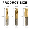 SHMZK 3 PCS Spot Weld Drill Bits, 6.5MM 8MM 10MM
