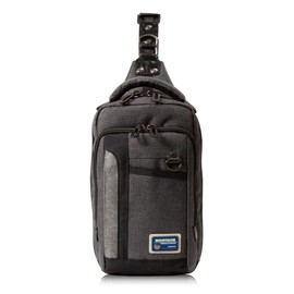 Mustache MDP-0650 Body Bag, One Shoulder Bag, Crossbody Bag, Black