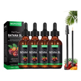 4pc Aceite Esencial Batana For Crecimiento Cabello