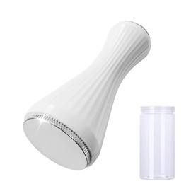 Double Head Ice Roller for Face & Eye, Anti-Frostbite Ice Massager for Puffiness & Redness, Self-Care Skincare Tool with Storage Box for Men & Women (White)
